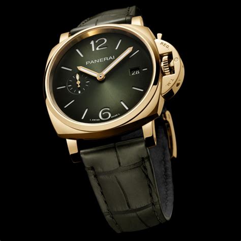 panerai yellow|Luminor Due Yellow Gold .